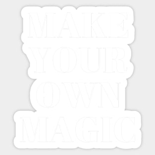 Make your own magic Sticker